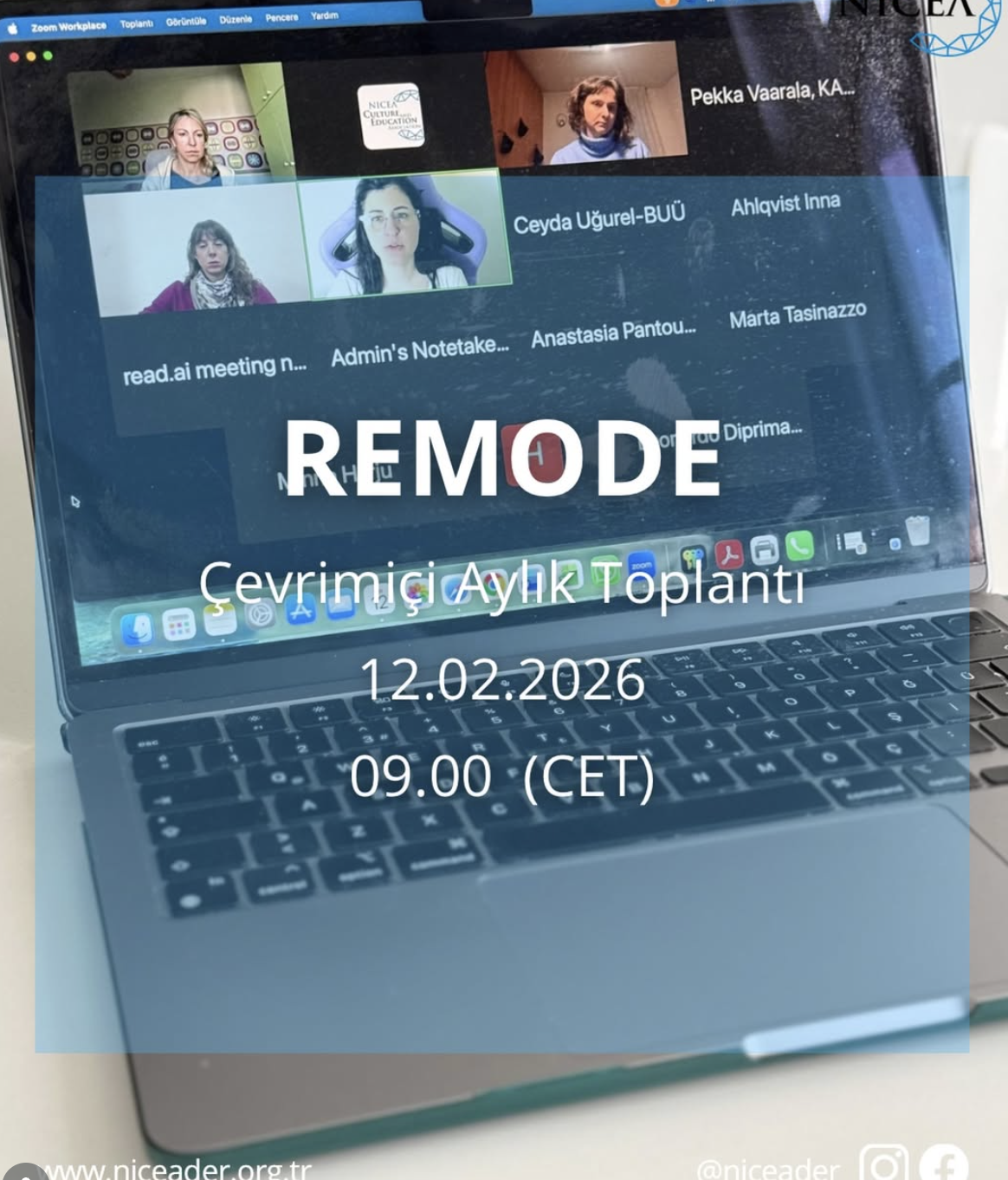 Remode projesi kapsamında aylık çevrim içi toplantı gerçekleştirildi. 